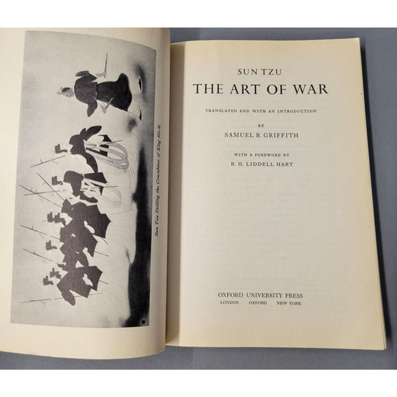 Vintage Sun Tzu The Art of War Samuel B. Griffith Oxford Univ Press Paperback - Picture 2 of 16